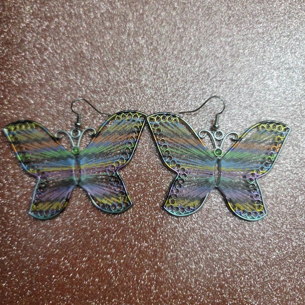 Butterfly Dangling Earrings